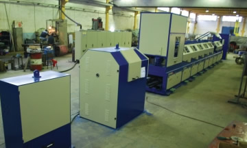 UMS600-8 Straight Line Wire Drawing Machine